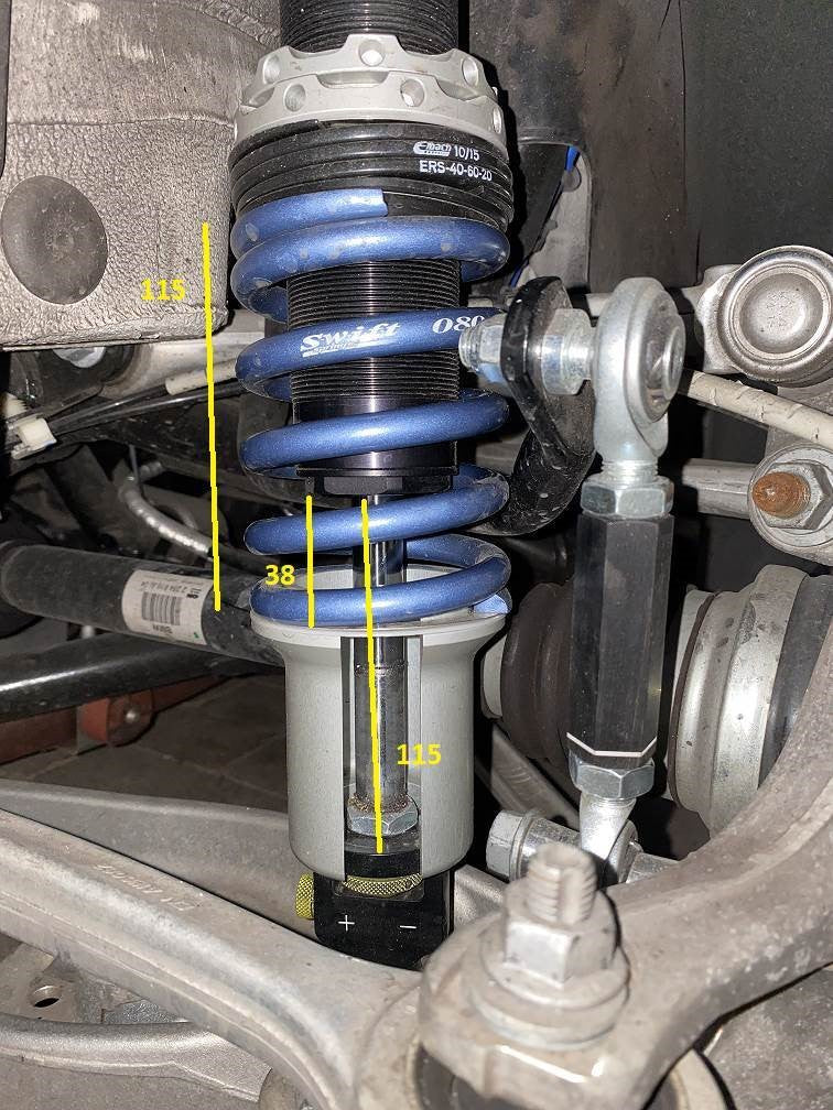 Motion Control Suspension Dampers - BMW F87 M2C