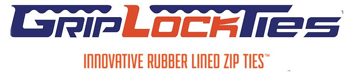GripLock Ties - Releasable rubber lined cable ties